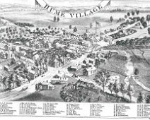 Hume_1895 Village of Hume, NY Map - 1879